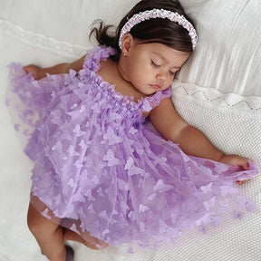 Vestido Borboletas Alcinha | 6-24 Meses - Betina Baby