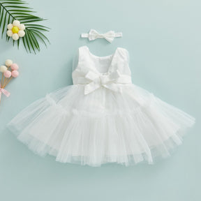 Vestido De Festa Tule | 6-3 Anos - Betina Baby
