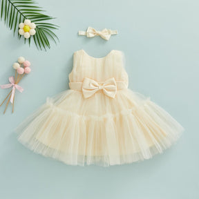Vestido De Festa Tule | 6-3 Anos - Betina Baby