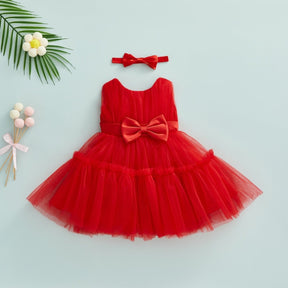 Vestido De Festa Tule | 6-3 Anos - Betina Baby