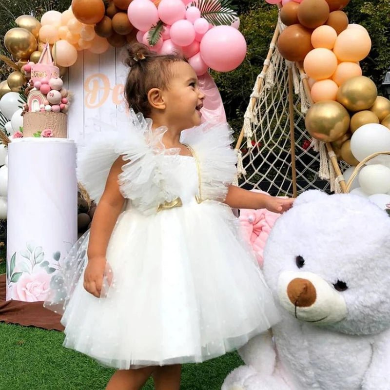 Vestido de Festa Tule Princesa | 6M-5 Anos - Betina Baby