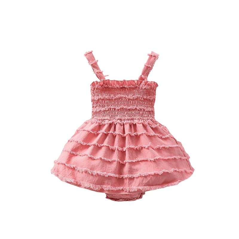 Vestido Pink Babadinho | 0-18 Meses - Betina Baby