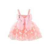 Vestido Tule Asinha Borboleta | 6-3 Anos - Betina Baby