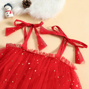 Vestido Tule Brilhoso | 6M-4 Anos - Betina Baby