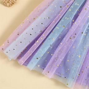 Vestido Tule Estrelinhas | 12-5 Anos - Betina Baby