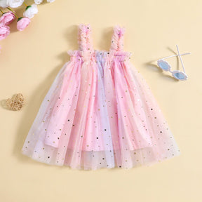 Vestido Tule Estrelinhas | 12-5 Anos - Betina Baby