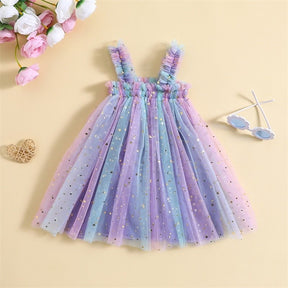 Vestido Tule Estrelinhas | 12-5 Anos - Betina Baby