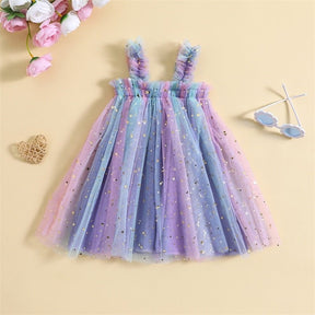 Vestido Tule Estrelinhas | 12-5 Anos - Betina Baby