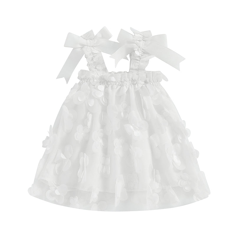 Vestido Tule Flores 3D | 6M-4 Anos - Betina Baby