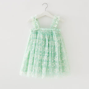 Vestido Tule Margarida Minimalista | 12-4 Anos - Betina Baby