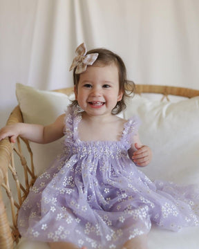 Vestido Tule Margarida Minimalista | 12-4 Anos - Betina Baby